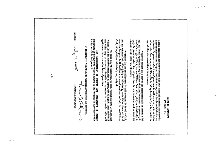 Canadian Patent Document 2563372. Assignment 20070928. Image 3 of 5