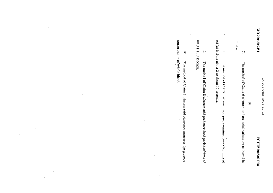 Document de brevet canadien 2570350. Revendications 20051215. Image 2 de 2
