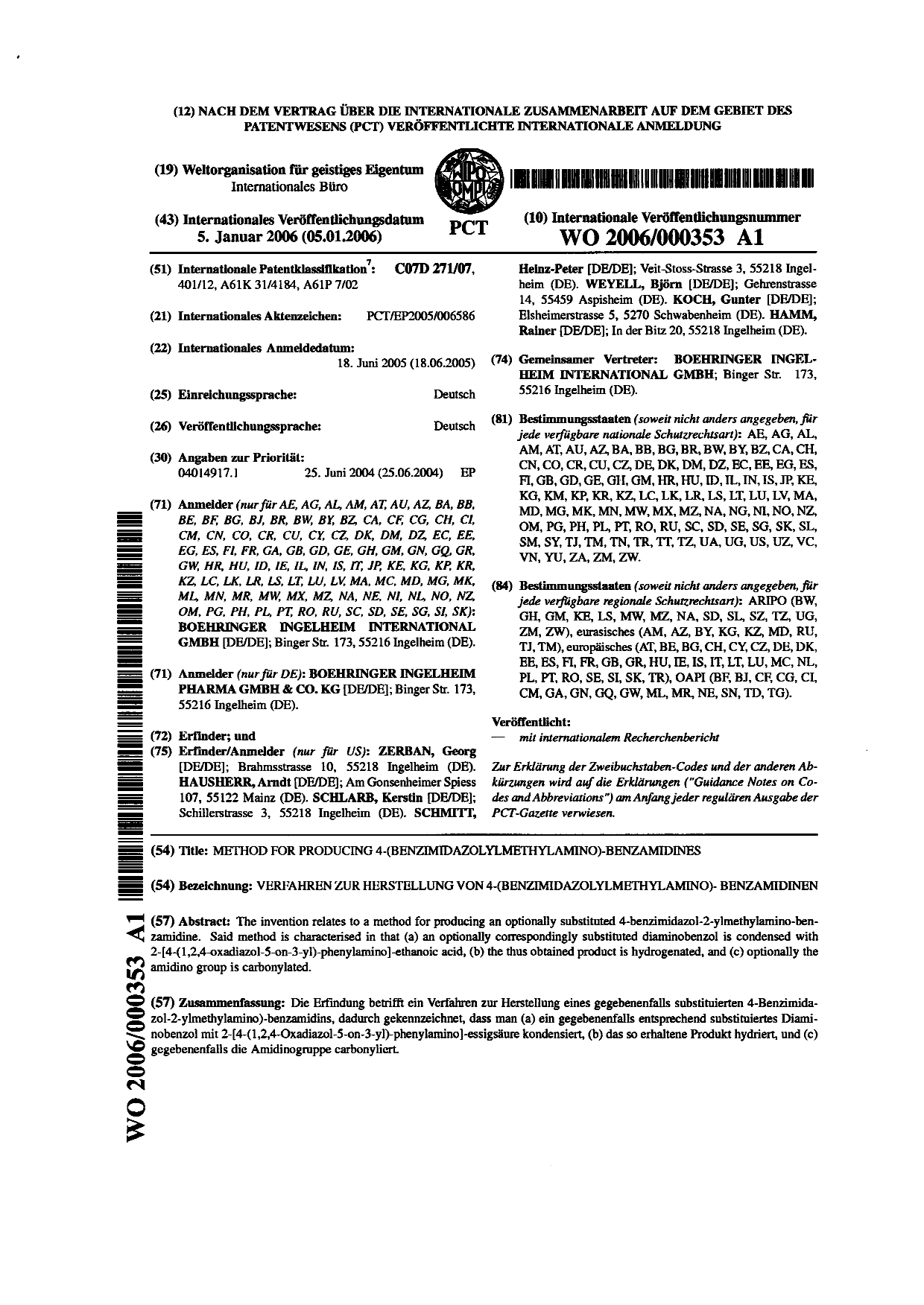 Document de brevet canadien 2570499. PCT 20070122. Image 1 de 3