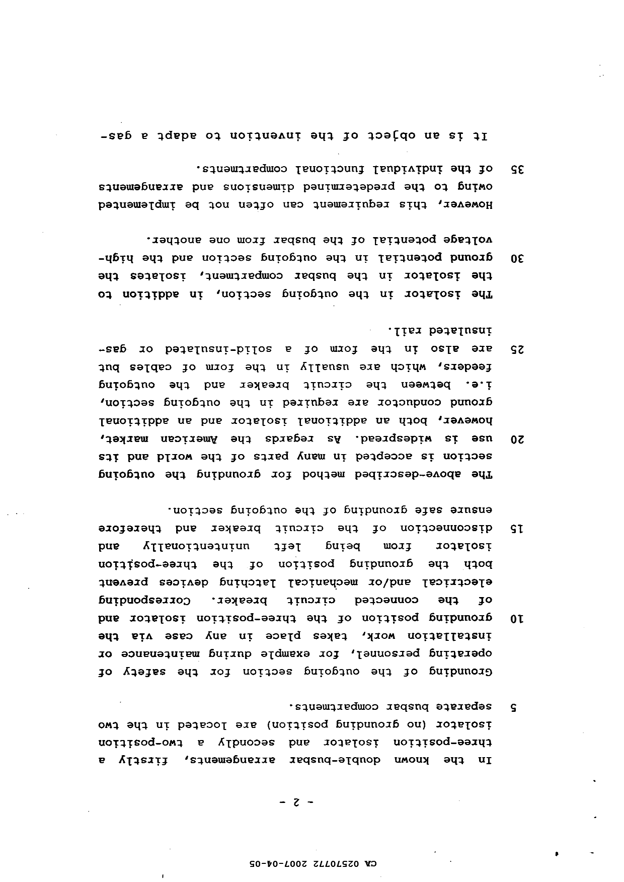 Document de brevet canadien 2570772. Description 20061205. Image 2 de 7
