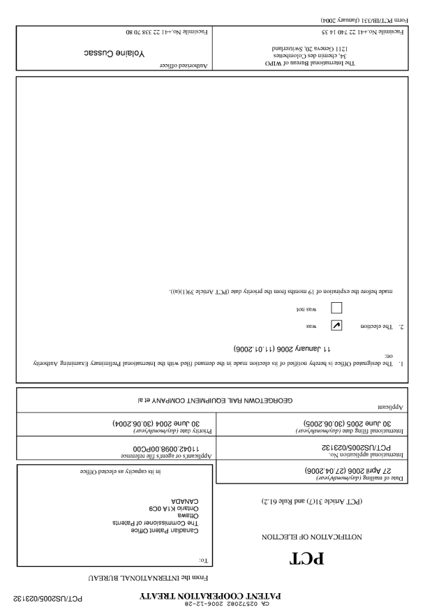 Document de brevet canadien 2572082. PCT 20051228. Image 1 de 1