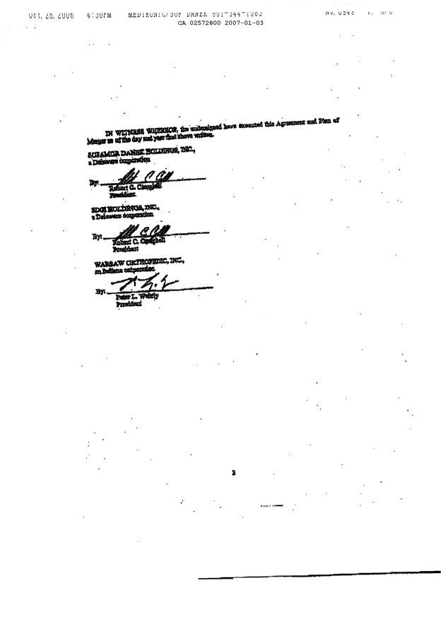 Document de brevet canadien 2572800. Correspondance 20070103. Image 8 de 8