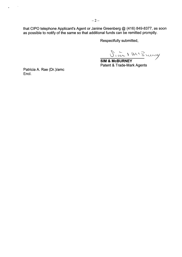 Document de brevet canadien 2576521. Cession 20070802. Image 2 de 41