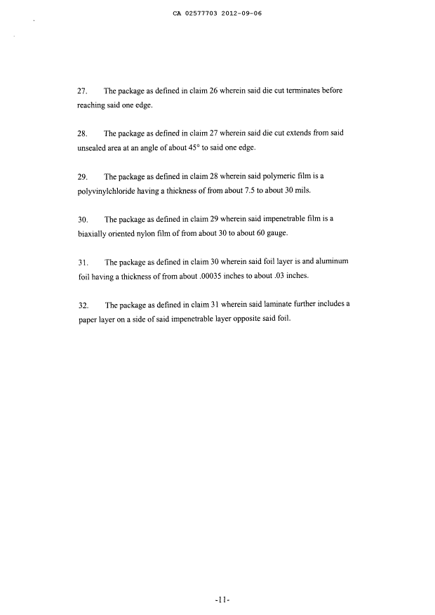 Document de brevet canadien 2577703. Revendications 20120906. Image 5 de 5