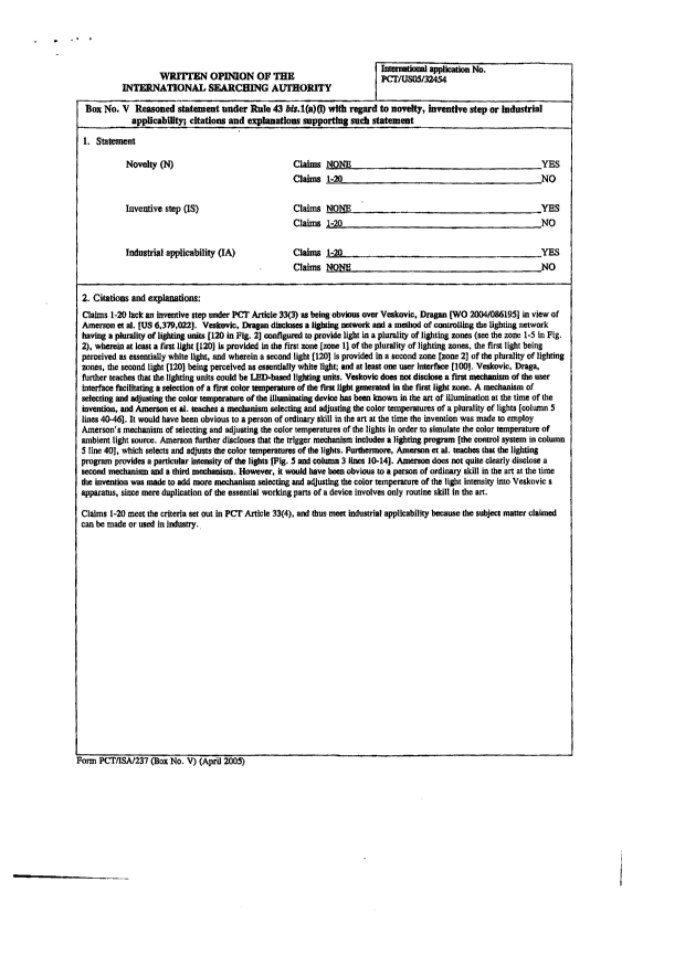 Document de brevet canadien 2579196. PCT 20070302. Image 4 de 4