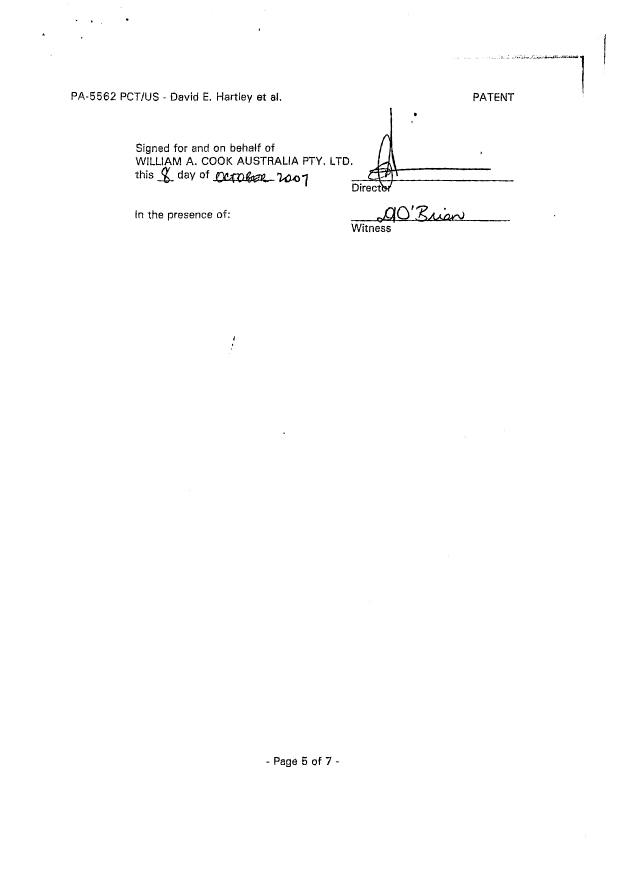 Document de brevet canadien 2580952. Cession 20080220. Image 9 de 9