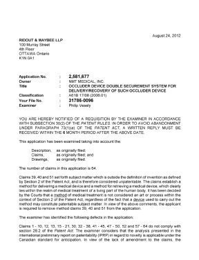 Document de brevet canadien 2581677. Poursuite-Amendment 20120824. Image 1 de 2