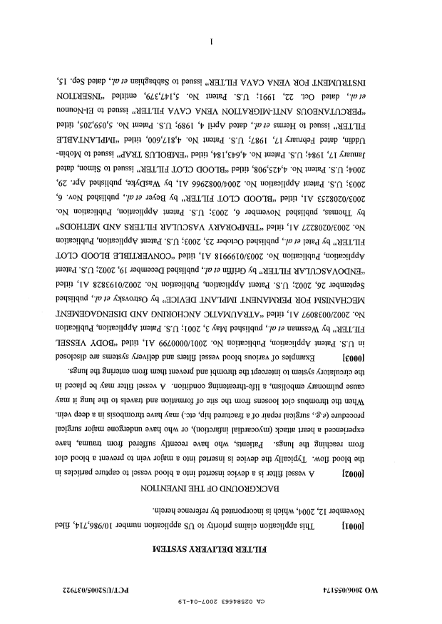 Canadian Patent Document 2584663. Description 20061219. Image 1 of 28