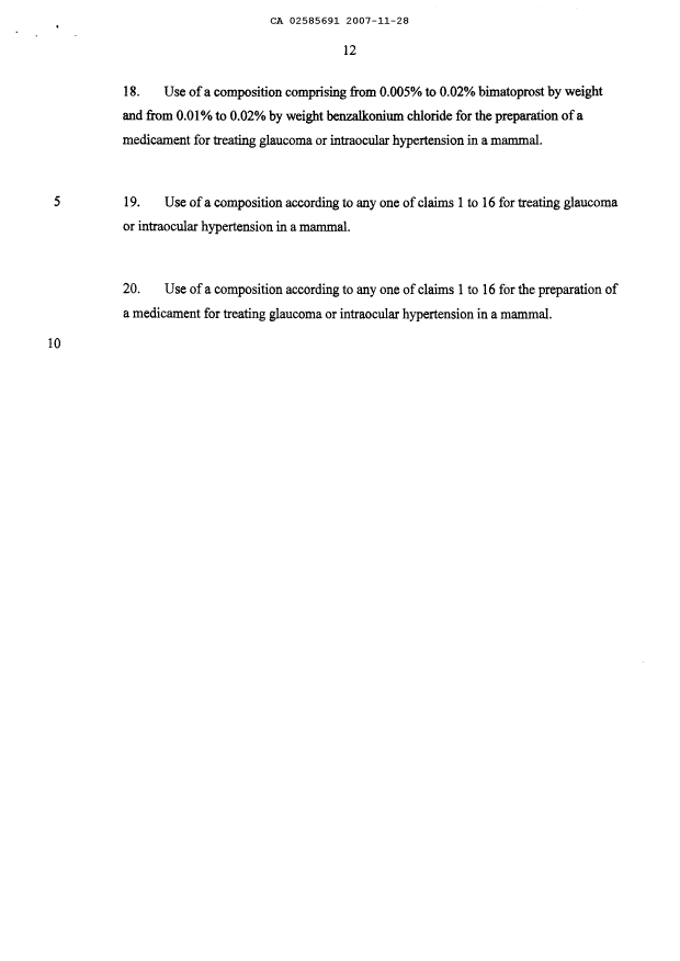 Canadian Patent Document 2585691. Prosecution-Amendment 20061228. Image 14 of 16