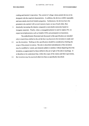 Canadian Patent Document 2587051. Description 20070424. Image 11 of 11