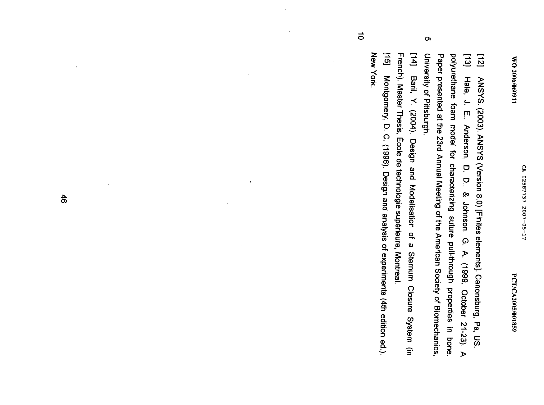 Document de brevet canadien 2587737. Description 20061217. Image 46 de 46