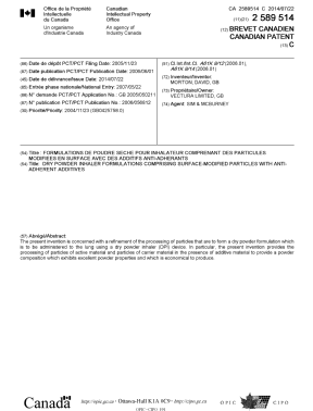 Document de brevet canadien 2589514. Page couverture 20131226. Image 1 de 1