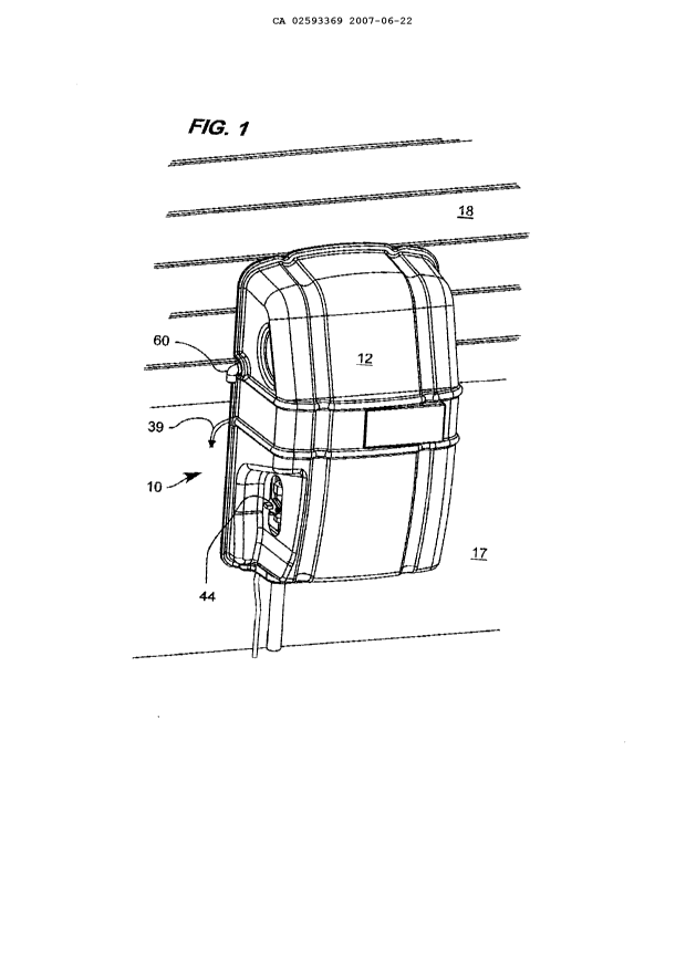 Canadian Patent Document 2593369. Drawings 20070622. Image 1 of 6