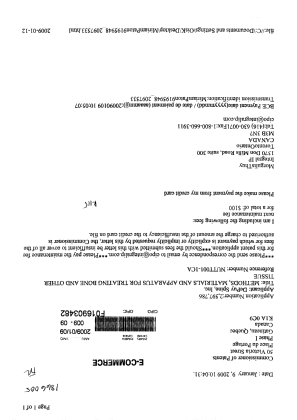 Document de brevet canadien 2597786. Taxes 20081209. Image 1 de 1