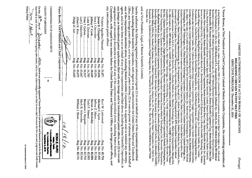 Document de brevet canadien 2598252. Cession 20131218. Image 2 de 12