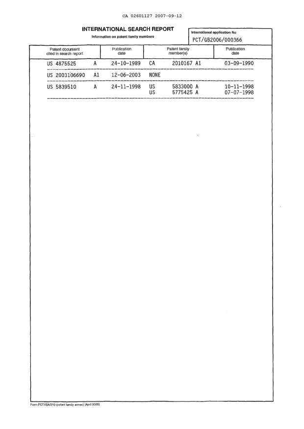 Document de brevet canadien 2601127. PCT 20070912. Image 2 de 2
