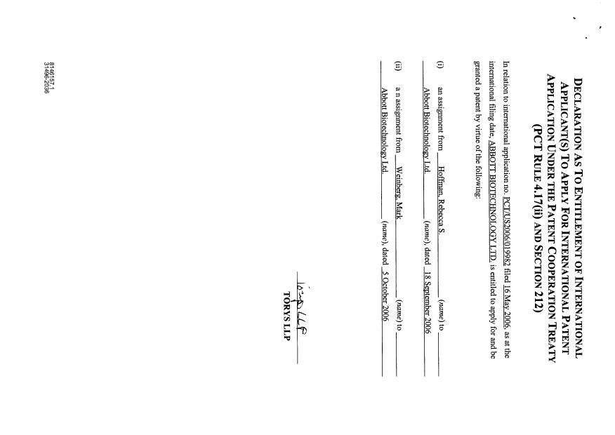 Canadian Patent Document 2608728. Correspondence 20080204. Image 2 of 2