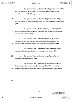 Document de brevet canadien 2610286. Revendications 20061201. Image 2 de 5