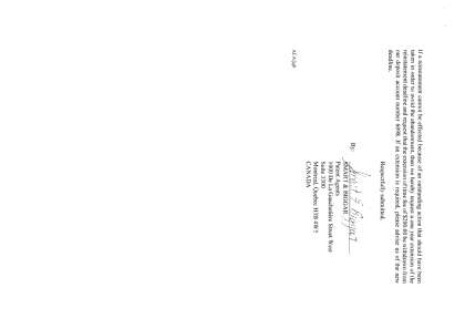 Canadian Patent Document 2610896. Correspondence 20111205. Image 5 of 5