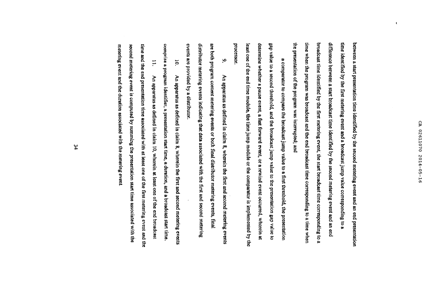 Document de brevet canadien 2611070. Poursuite-Amendment 20131216. Image 8 de 8