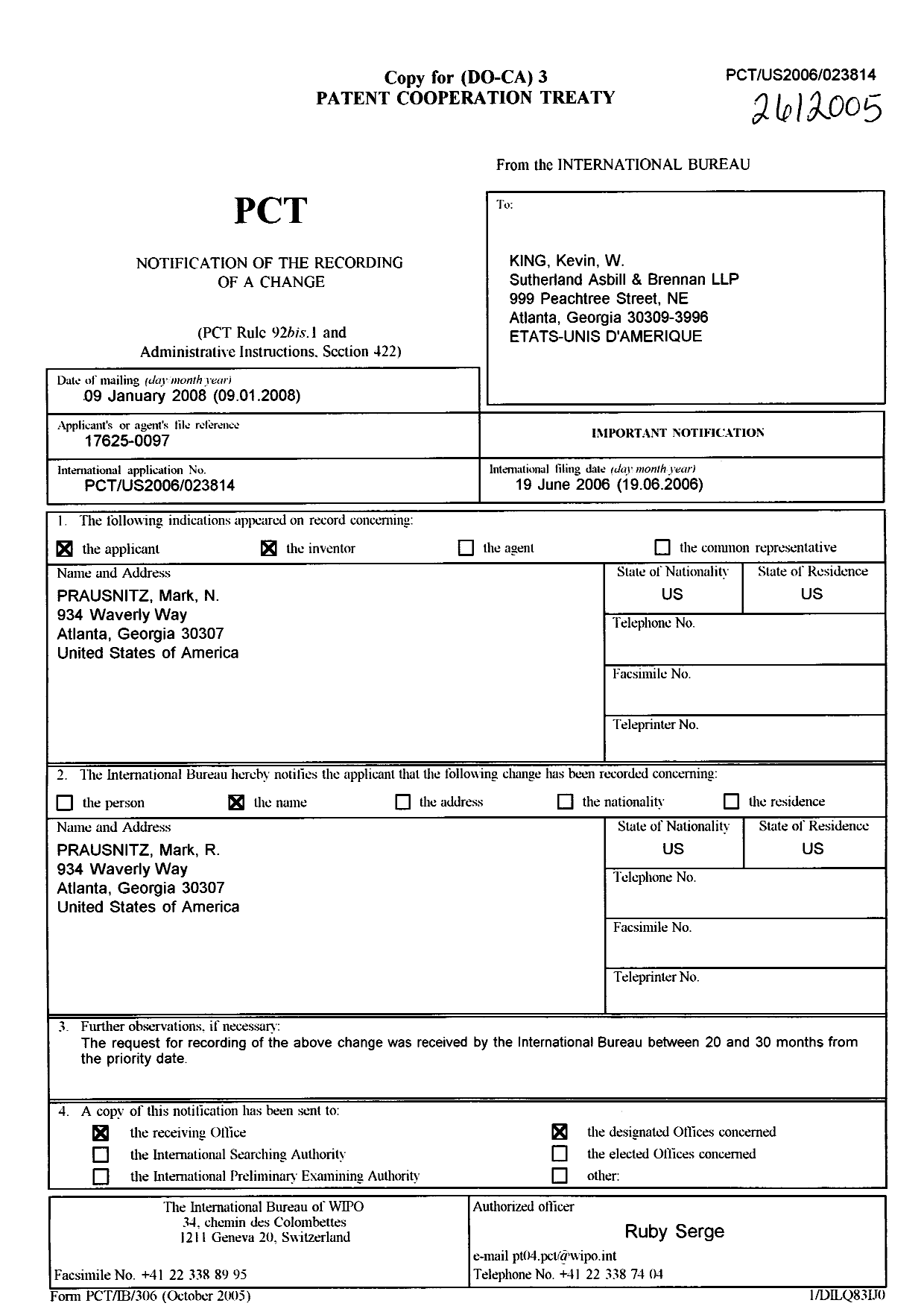 Document de brevet canadien 2612005. PCT 20080325. Image 1 de 1