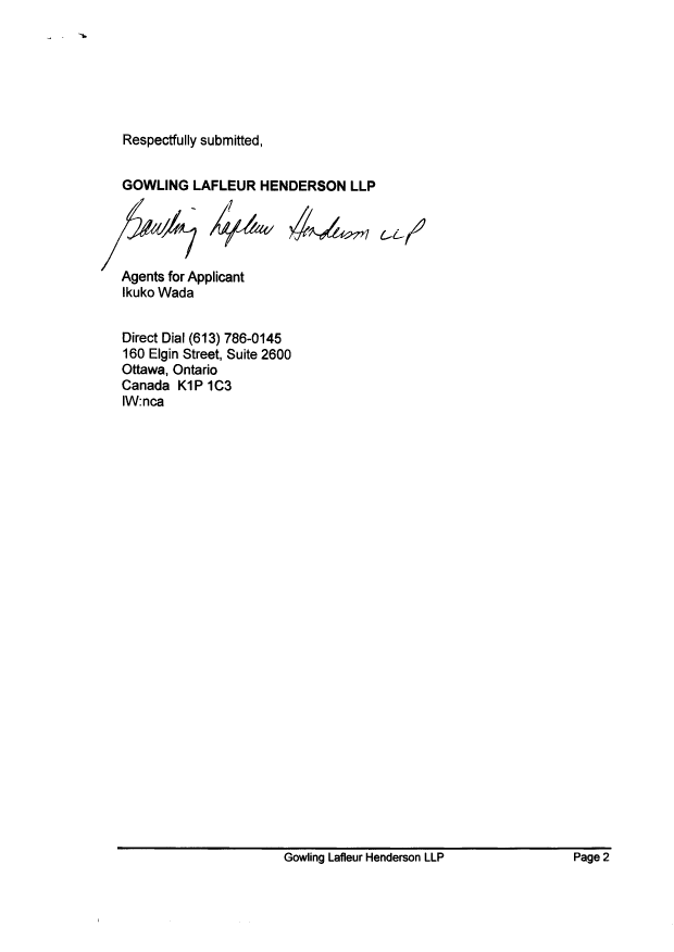 Document de brevet canadien 2615098. Poursuite-Amendment 20071223. Image 2 de 2