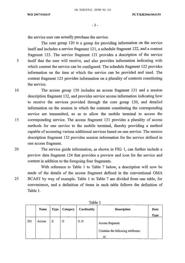 Canadian Patent Document 2615311. Description 20080114. Image 3 of 60