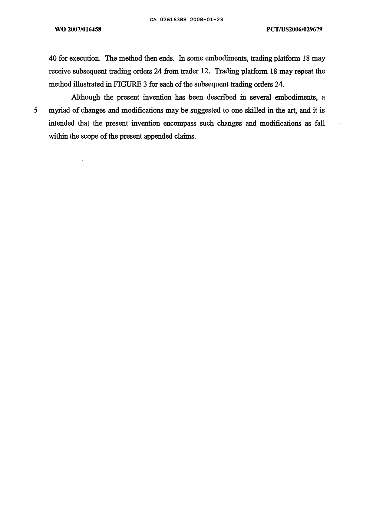 Canadian Patent Document 2616388. Description 20080123. Image 19 of 19