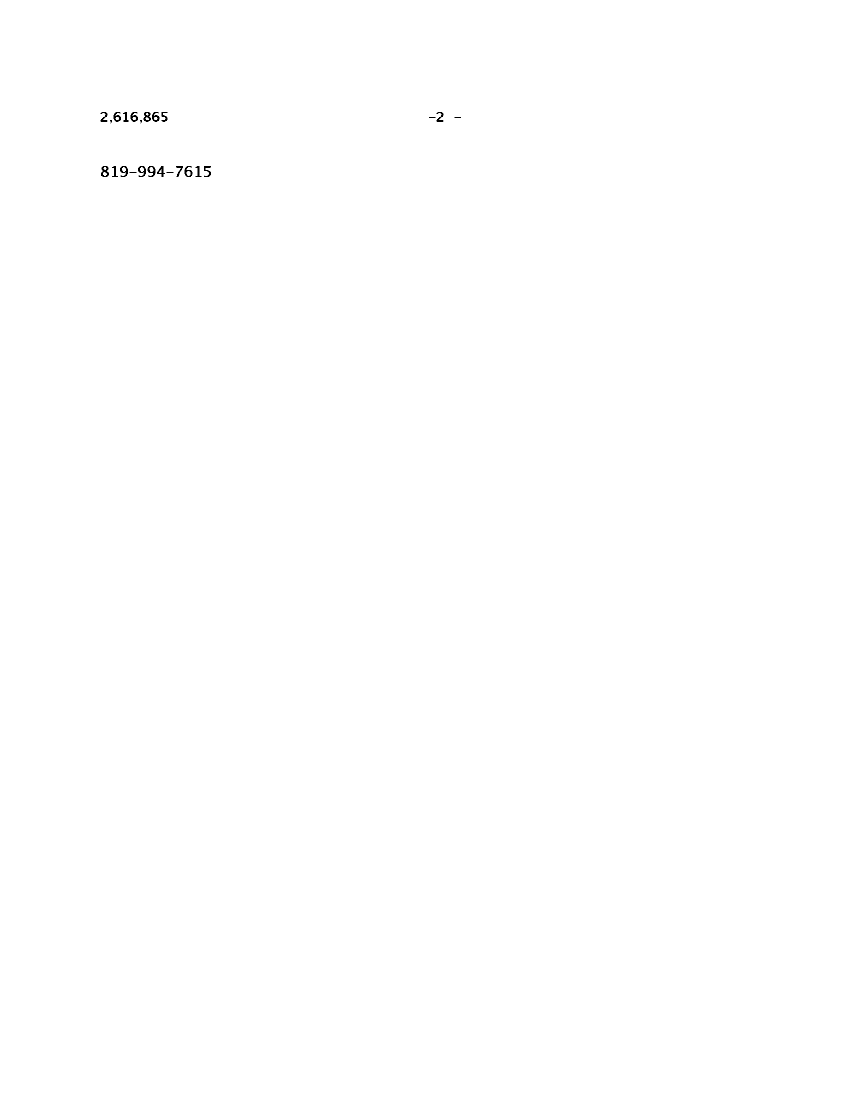 Canadian Patent Document 2616865. Correspondence 20081214. Image 2 of 2