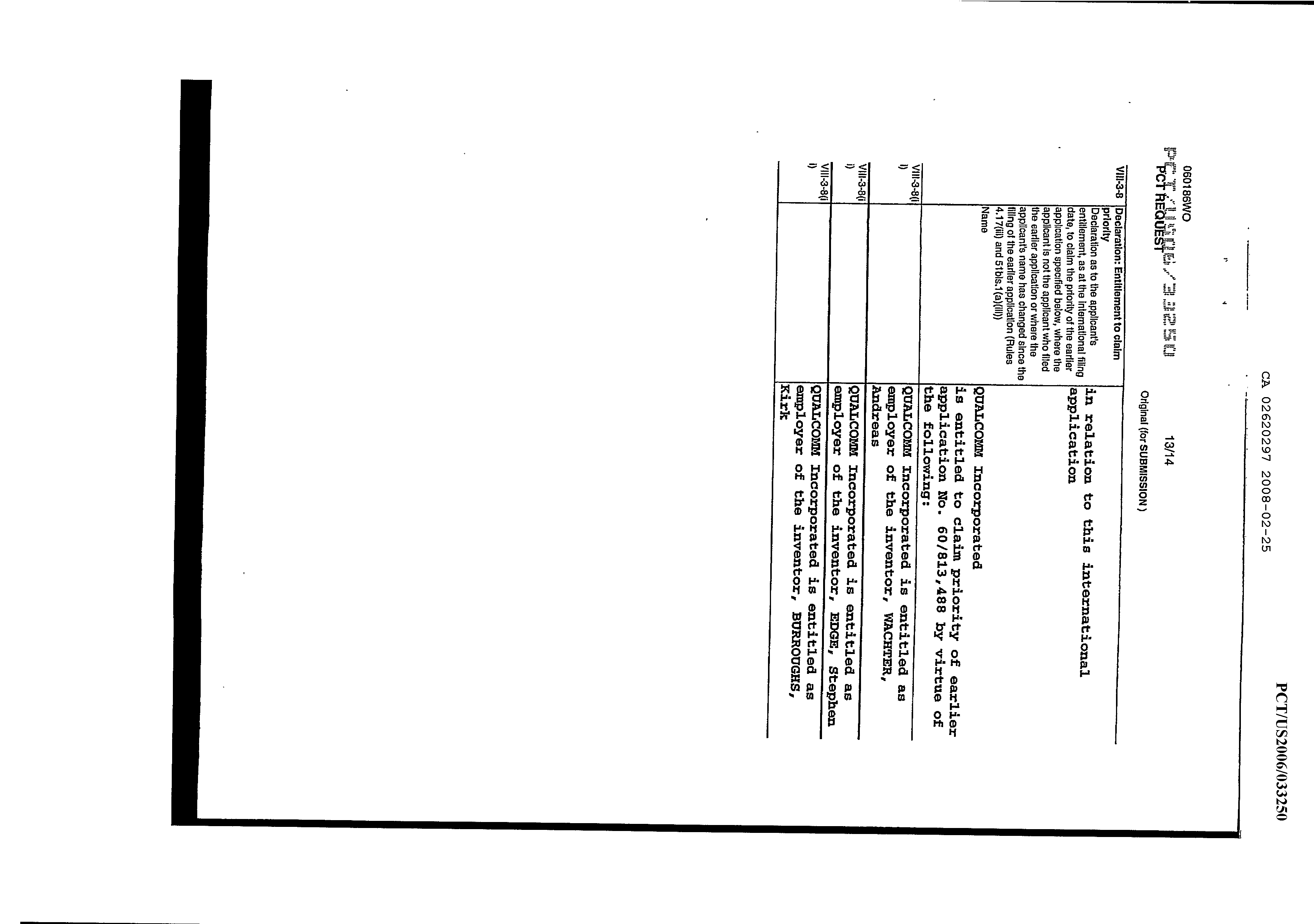 Canadian Patent Document 2620297. PCT 20071225. Image 11 of 11