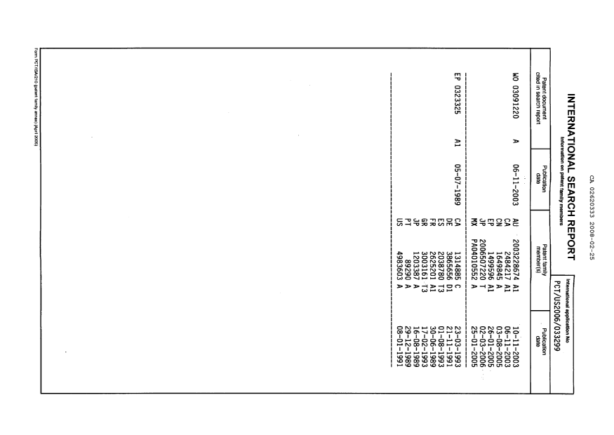 Document de brevet canadien 2620333. PCT 20071225. Image 12 de 12
