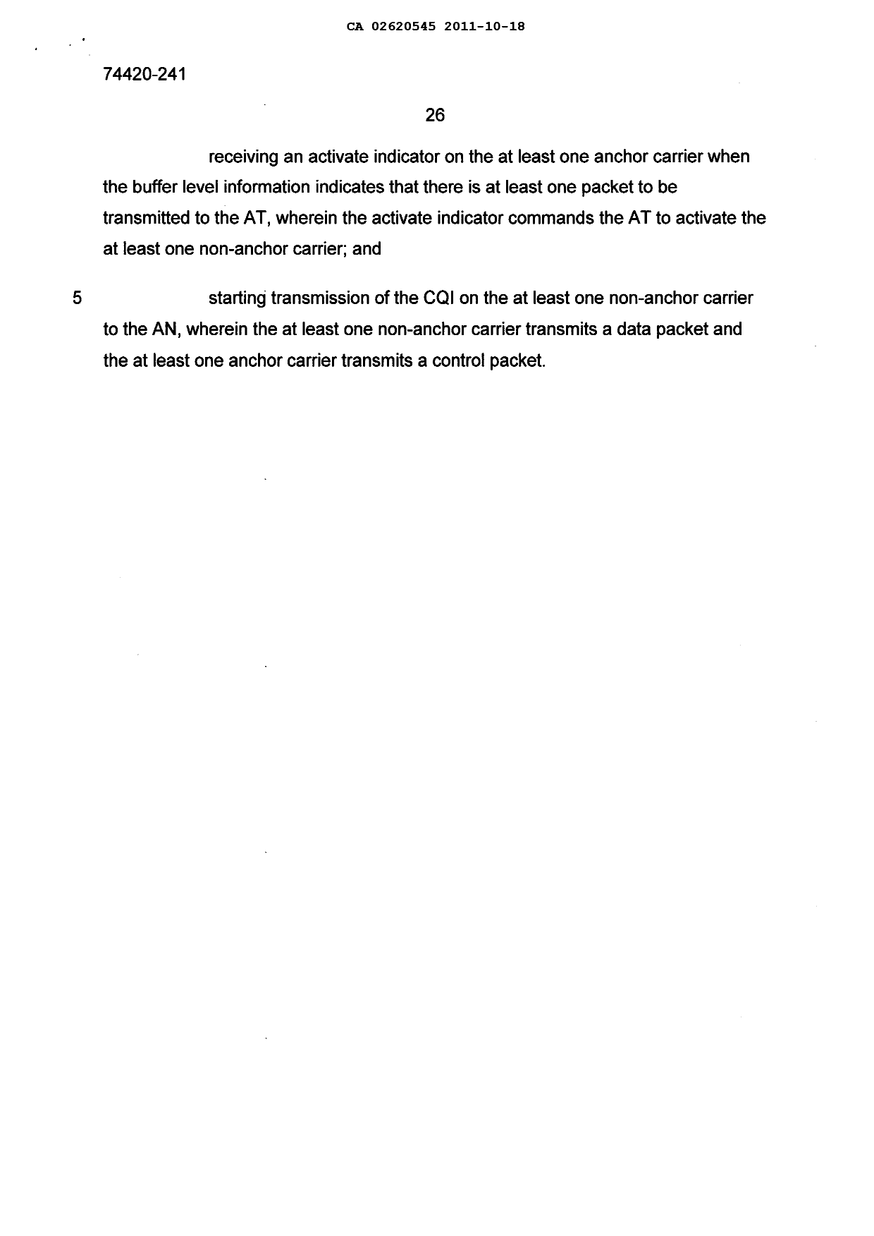 Document de brevet canadien 2620545. Revendications 20101218. Image 4 de 4