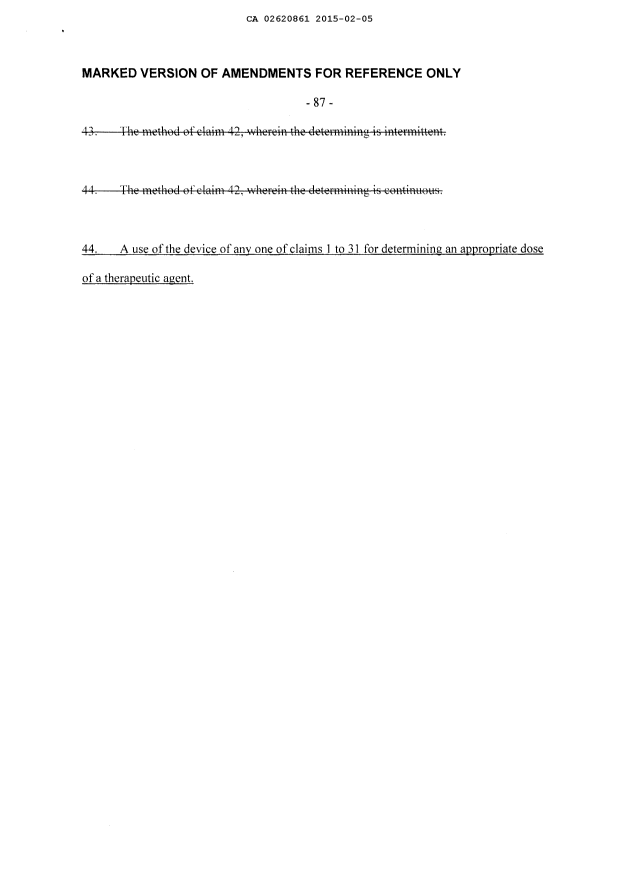 Document de brevet canadien 2620861. Poursuite-Amendment 20150205. Image 20 de 20