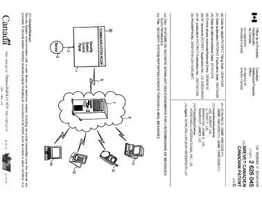 Document de brevet canadien 2626045. Page couverture 20131221. Image 1 de 2