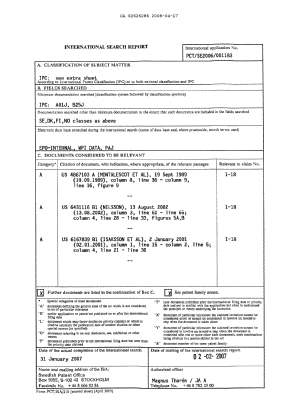 Document de brevet canadien 2626286. PCT 20080417. Image 1 de 4