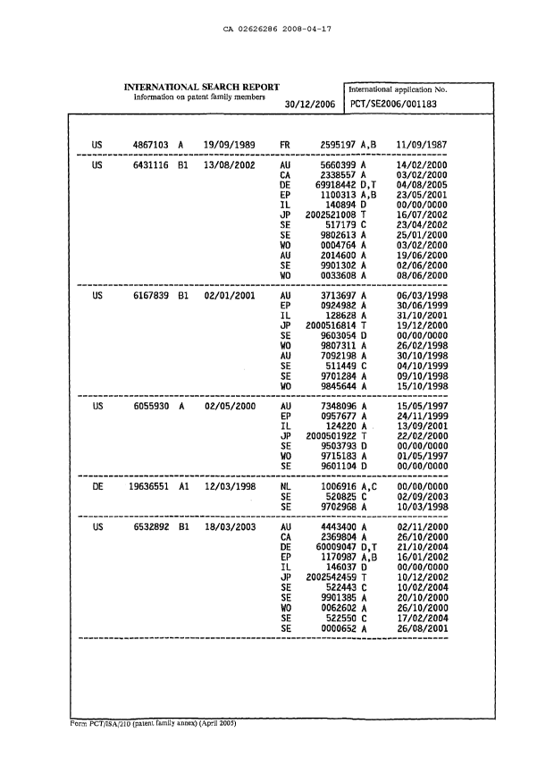 Document de brevet canadien 2626286. PCT 20080417. Image 4 de 4