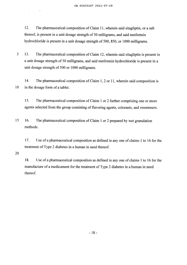 Document de brevet canadien 2633167. Revendications 20101229. Image 3 de 3