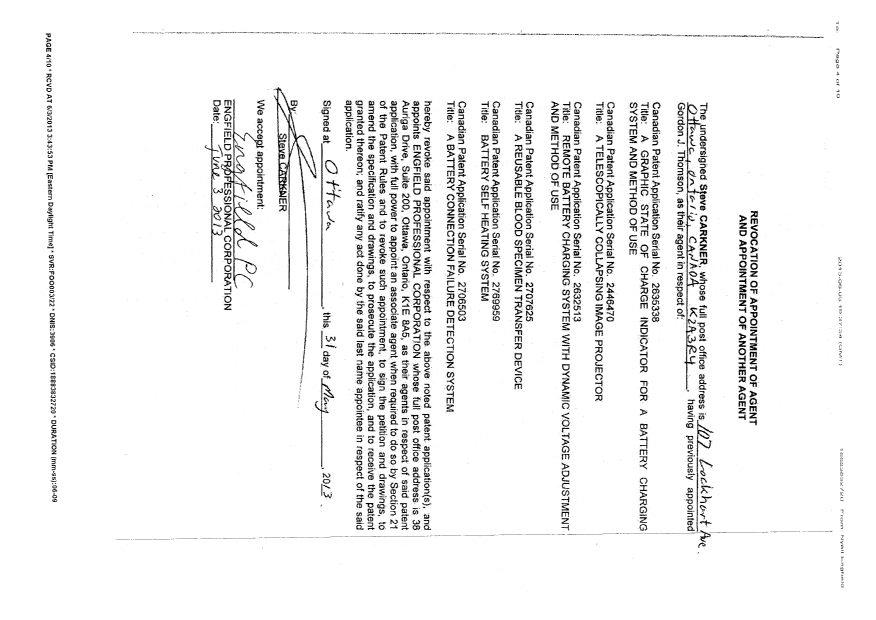 Canadian Patent Document 2635338. Correspondence 20121203. Image 5 of 5