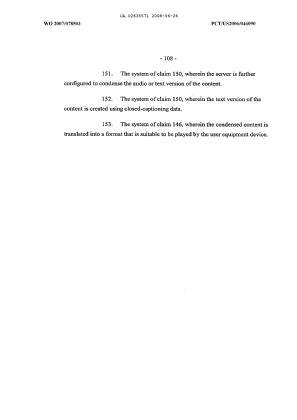 Document de brevet canadien 2635571. Revendications 20071226. Image 24 de 24