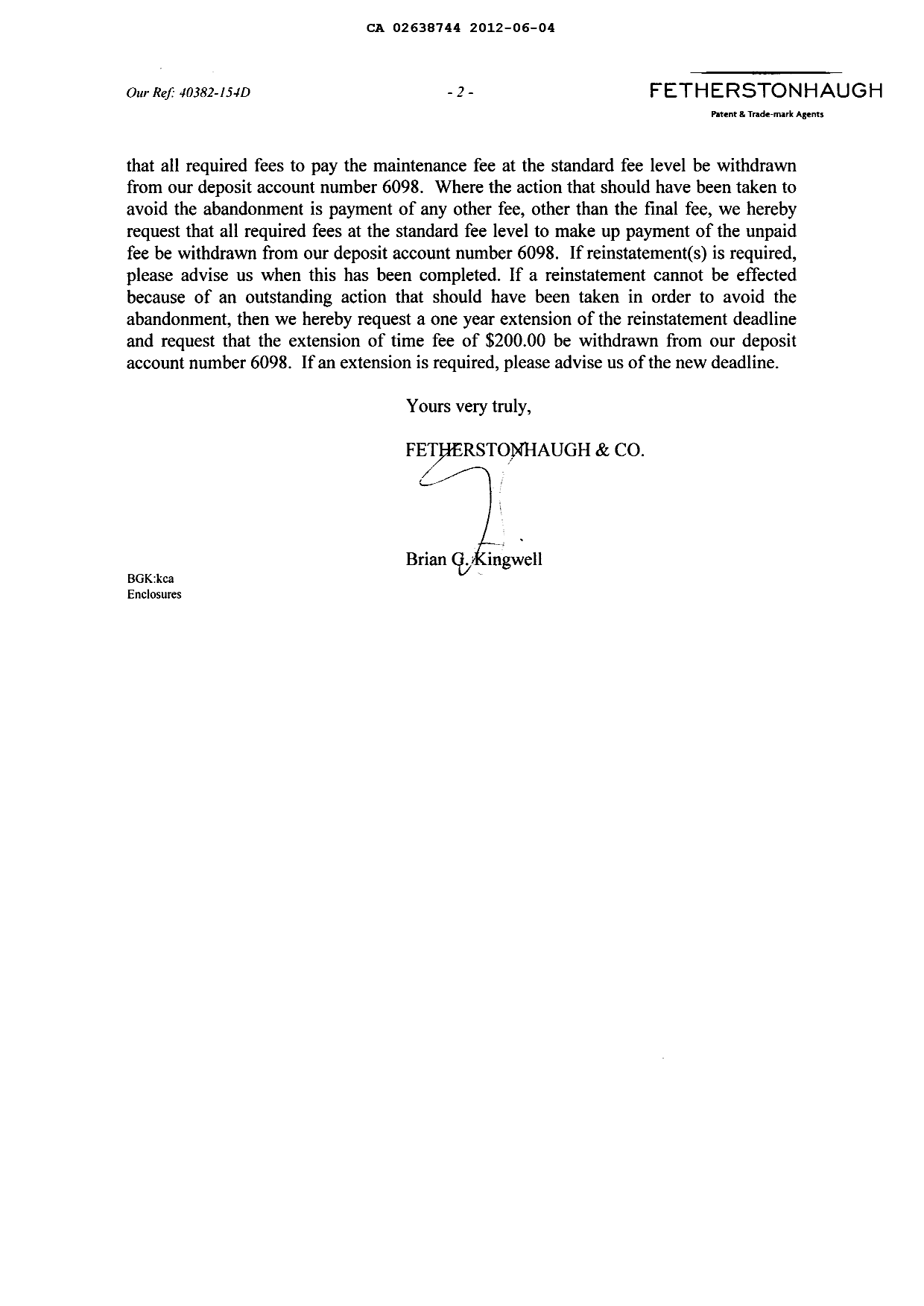 Canadian Patent Document 2638744. Prosecution-Amendment 20120604. Image 2 of 4