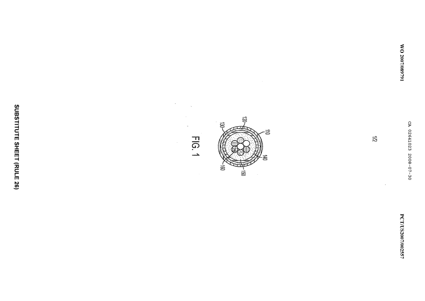Document de brevet canadien 2641023. Dessins 20080730. Image 1 de 2