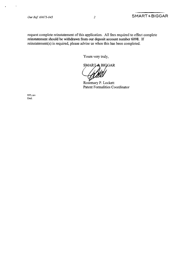 Document de brevet canadien 2641986. Cession 20081218. Image 2 de 4