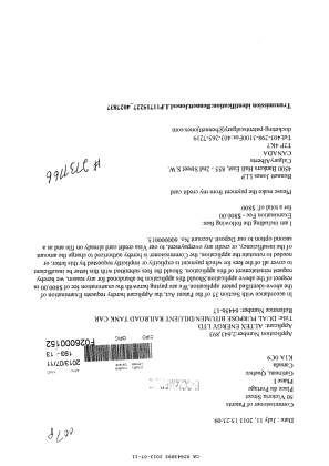 Canadian Patent Document 2643893. Prosecution-Amendment 20121211. Image 1 of 1