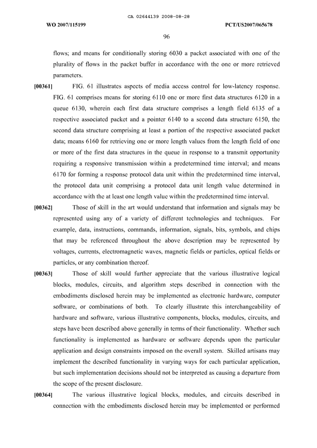 Canadian Patent Document 2644139. Description 20080828. Image 96 of 97