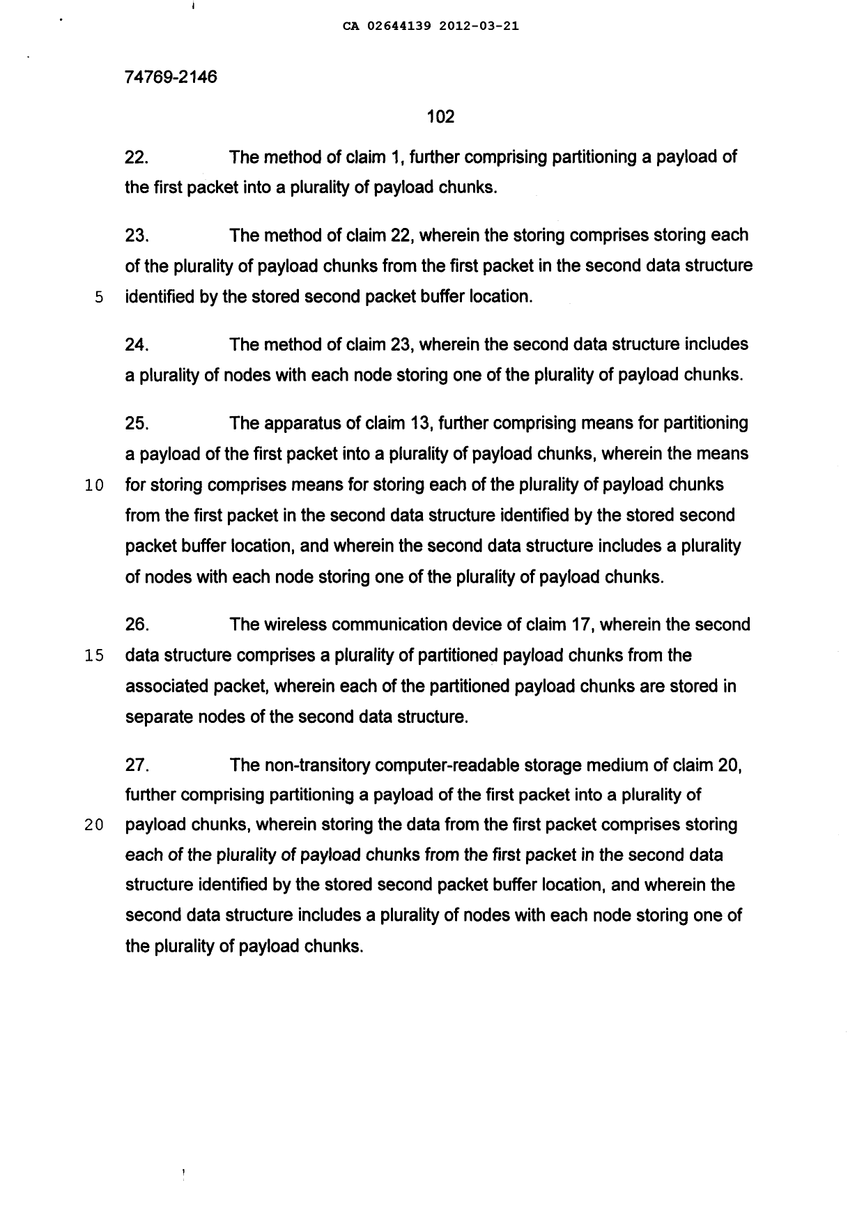 Canadian Patent Document 2644139. Prosecution-Amendment 20120321. Image 12 of 12