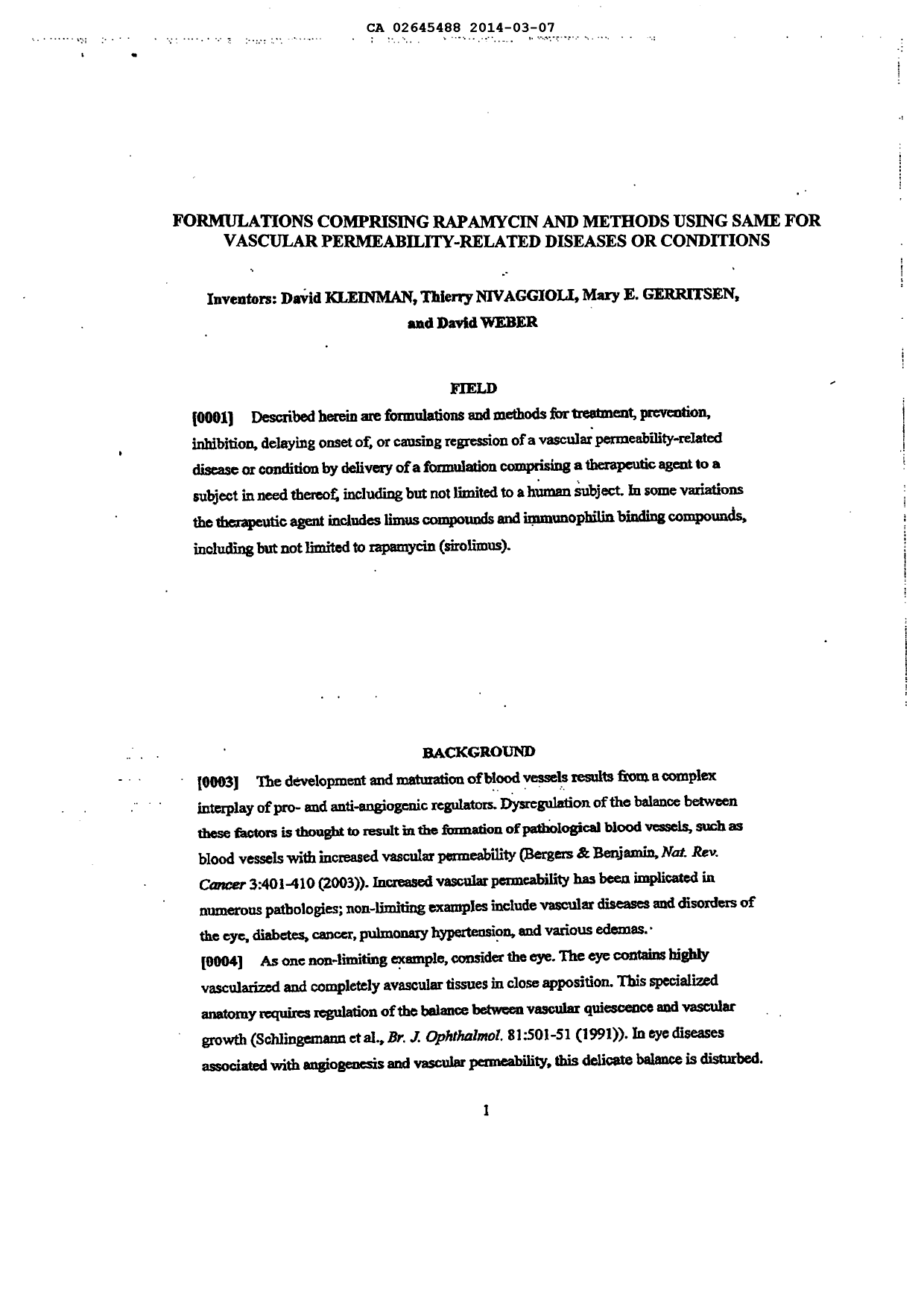 Document de brevet canadien 2645488. Poursuite-Amendment 20131207. Image 3 de 3