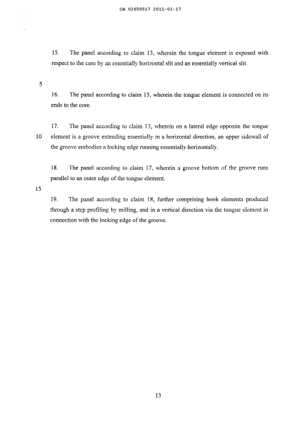 Canadian Patent Document 2650517. Prosecution-Amendment 20110117. Image 8 of 9