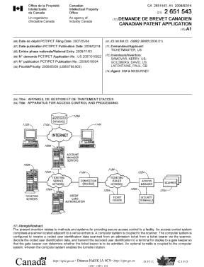 Document de brevet canadien 2651543. Page couverture 20090302. Image 1 de 1