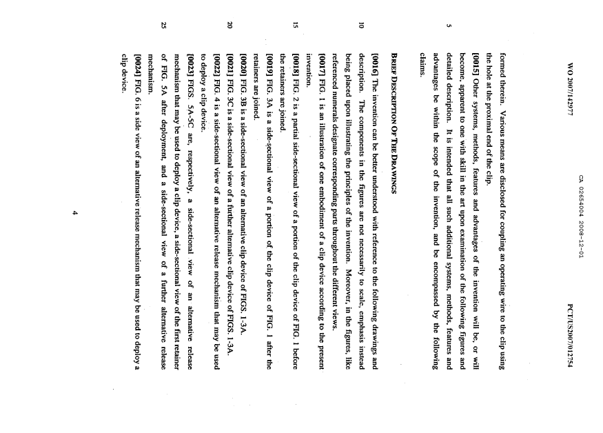 Canadian Patent Document 2654004. Description 20071201. Image 4 of 24