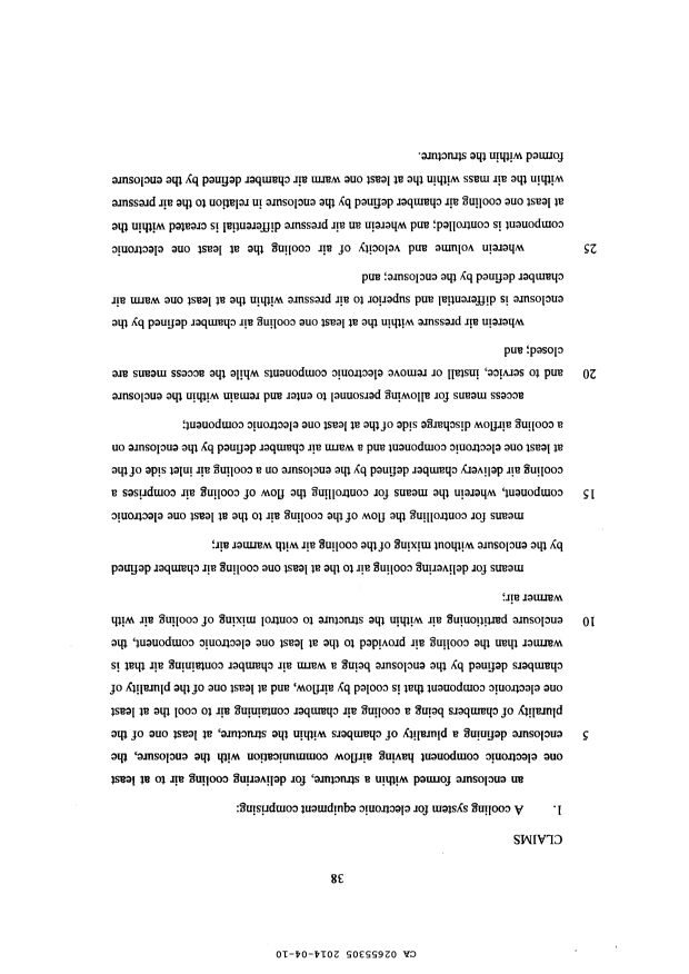 Document de brevet canadien 2655305. Revendications 20131210. Image 1 de 7